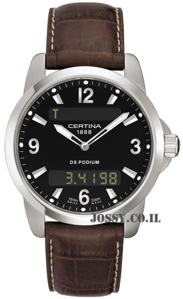 שעון יד אנלוגי דיגיטלי לגבר CERTINA C19370294266 שעון יד אנלוגי דיגיטלי לגבר CERTINA C19370294266