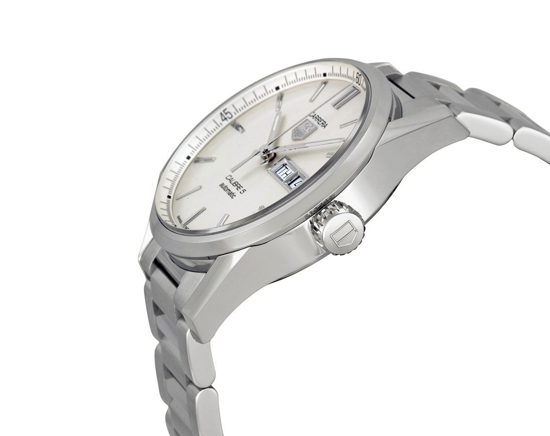 ���� �� ������� ���� TAG Heuer Carrera Calibre 5 Day-Date WAR201B.BA0723 - 41MM