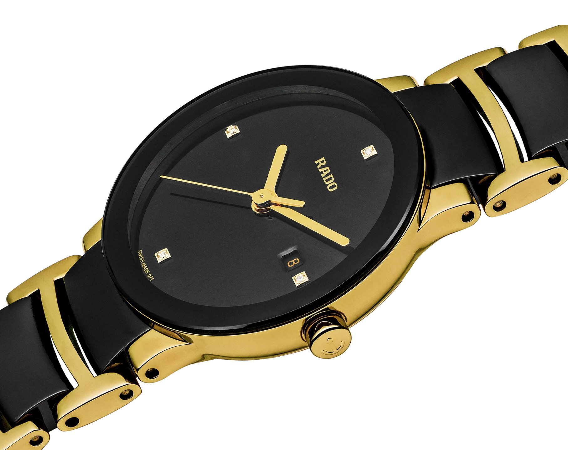RADO Centrix Diamonds R30930712 RADO Centrix Diamonds R30930712 מבט אלכסוני