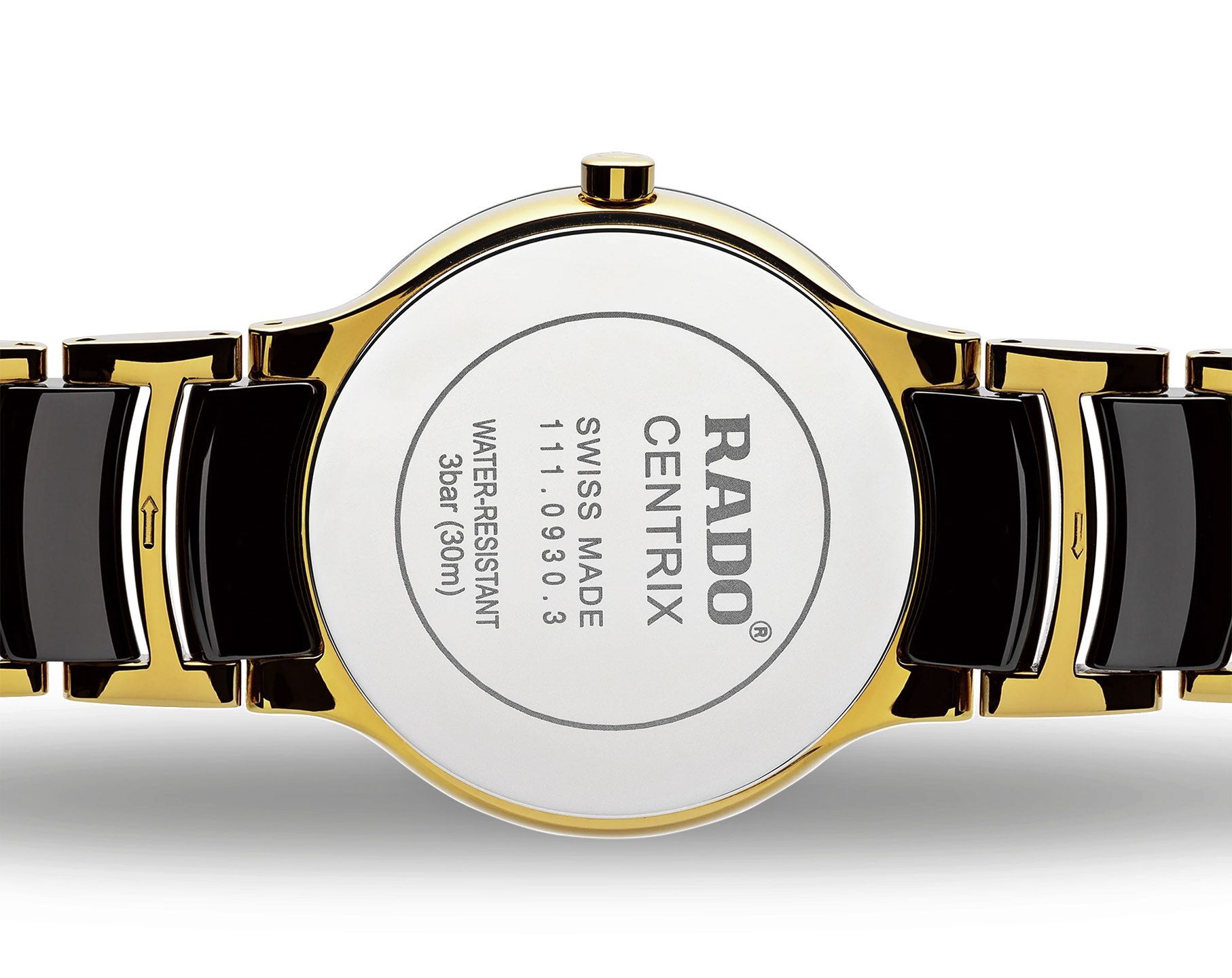 RADO Centrix Diamonds R30930712 Caseback גב שעון RADO Centrix Diamonds R30930712