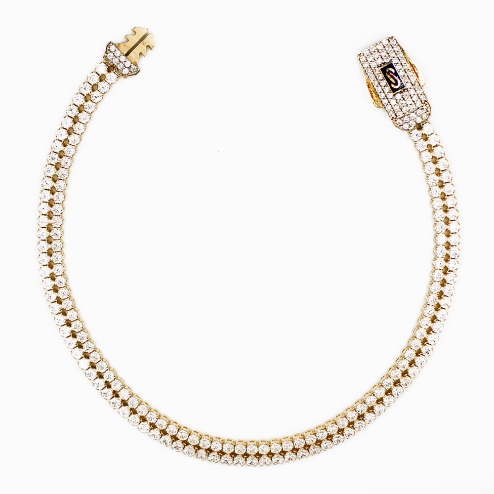 ���� ���� 2 ����� ������ ���� MONACO CHAIN ��� ���� 14K ����� ���� �������� - JB181
