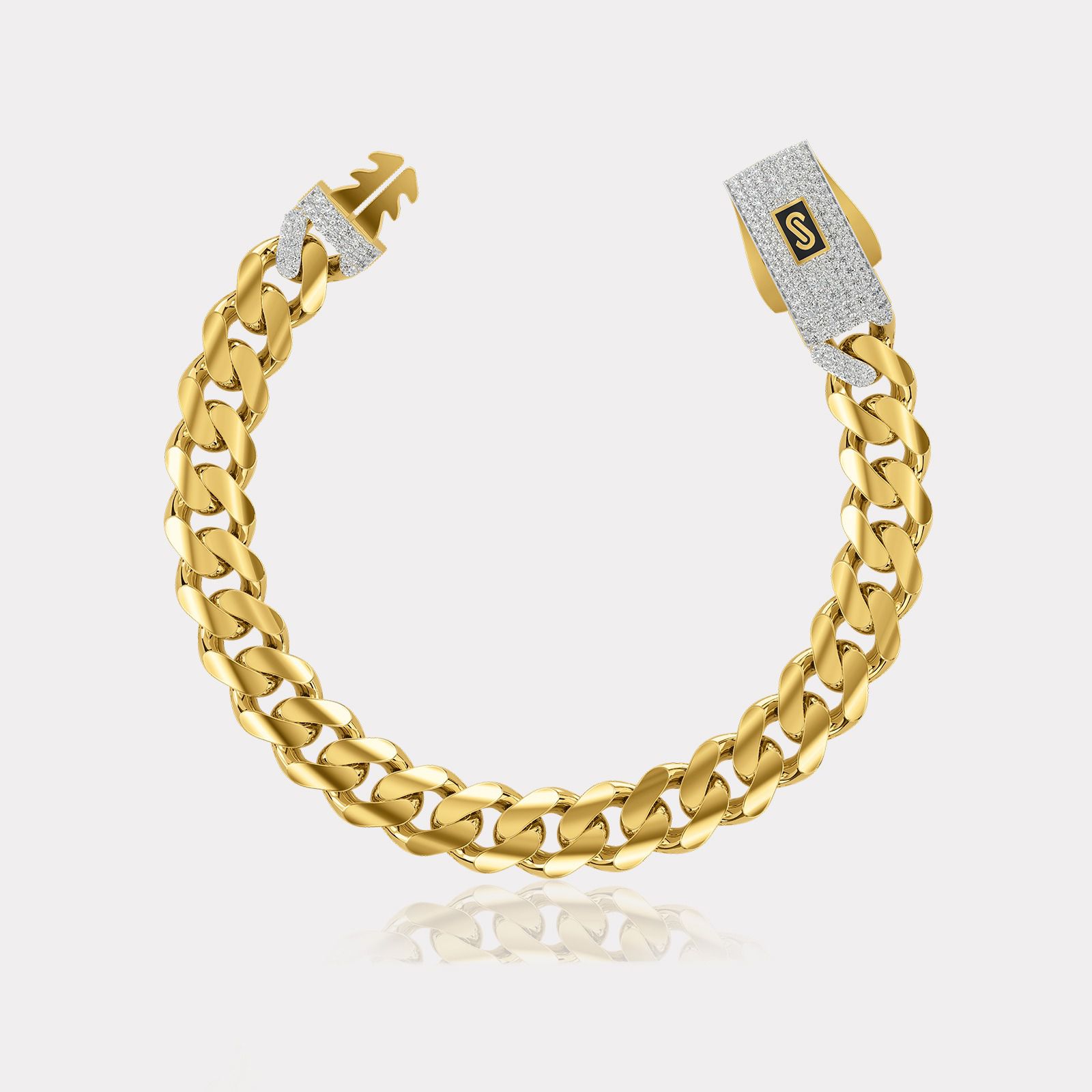 ���� ������ ����� ������ ���� MONACO CHAIN ��� 14K ���� - JB212