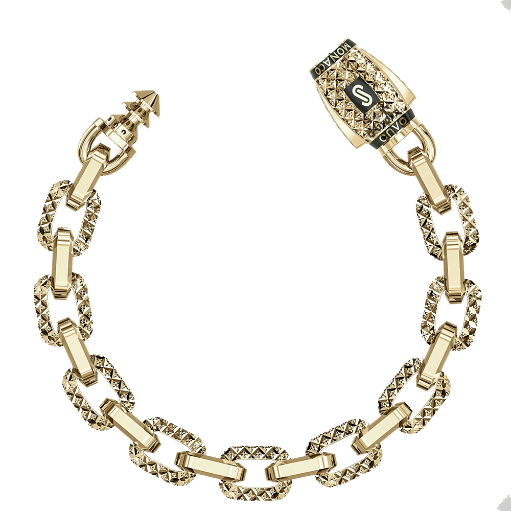 ���� ������ ������ MONACO CHAIN ��� ���� 14K ������ ������ ����� - JB310