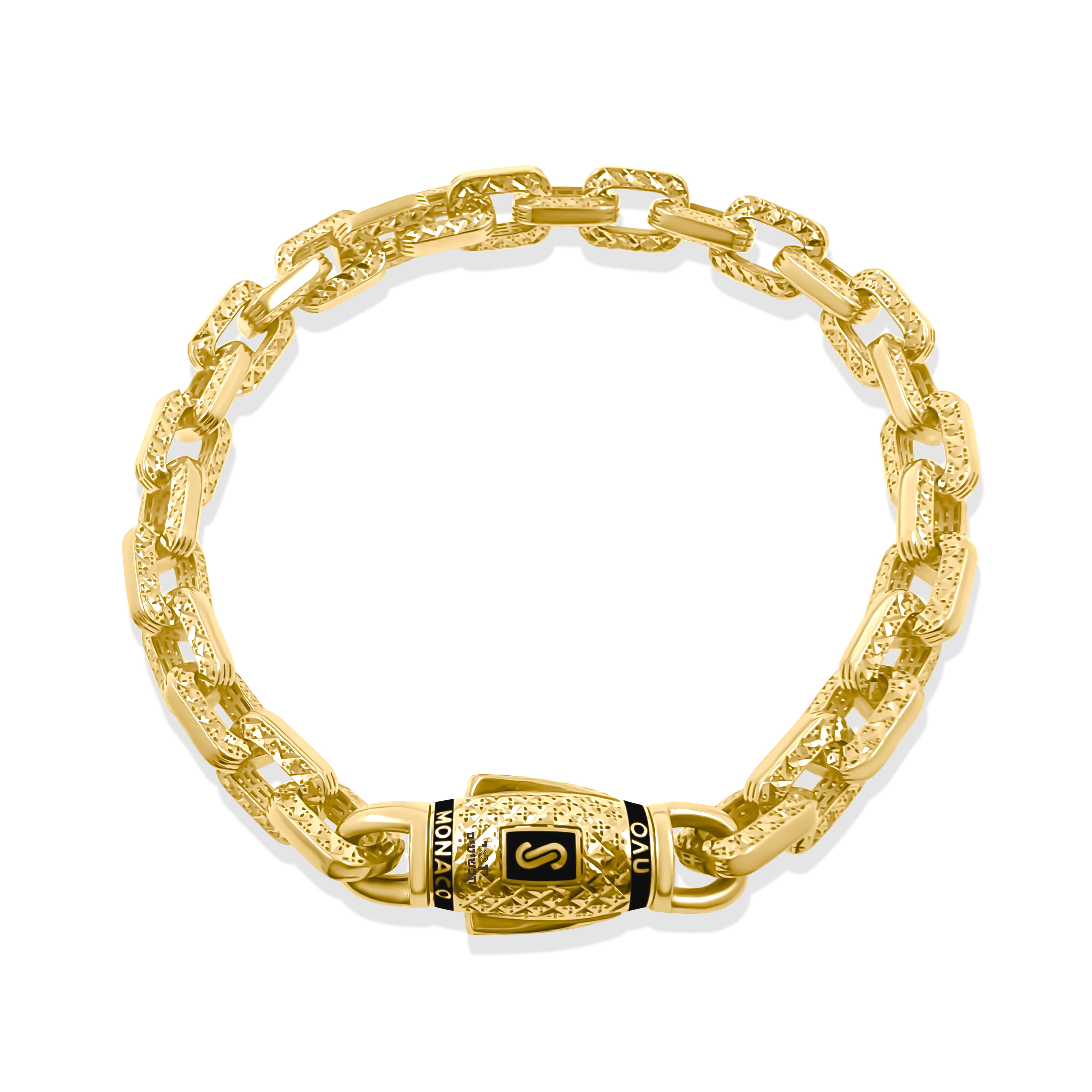 ���� ������ ������ MONACO CHAIN ��� ���� 14K ������ ������ ����� - JB310