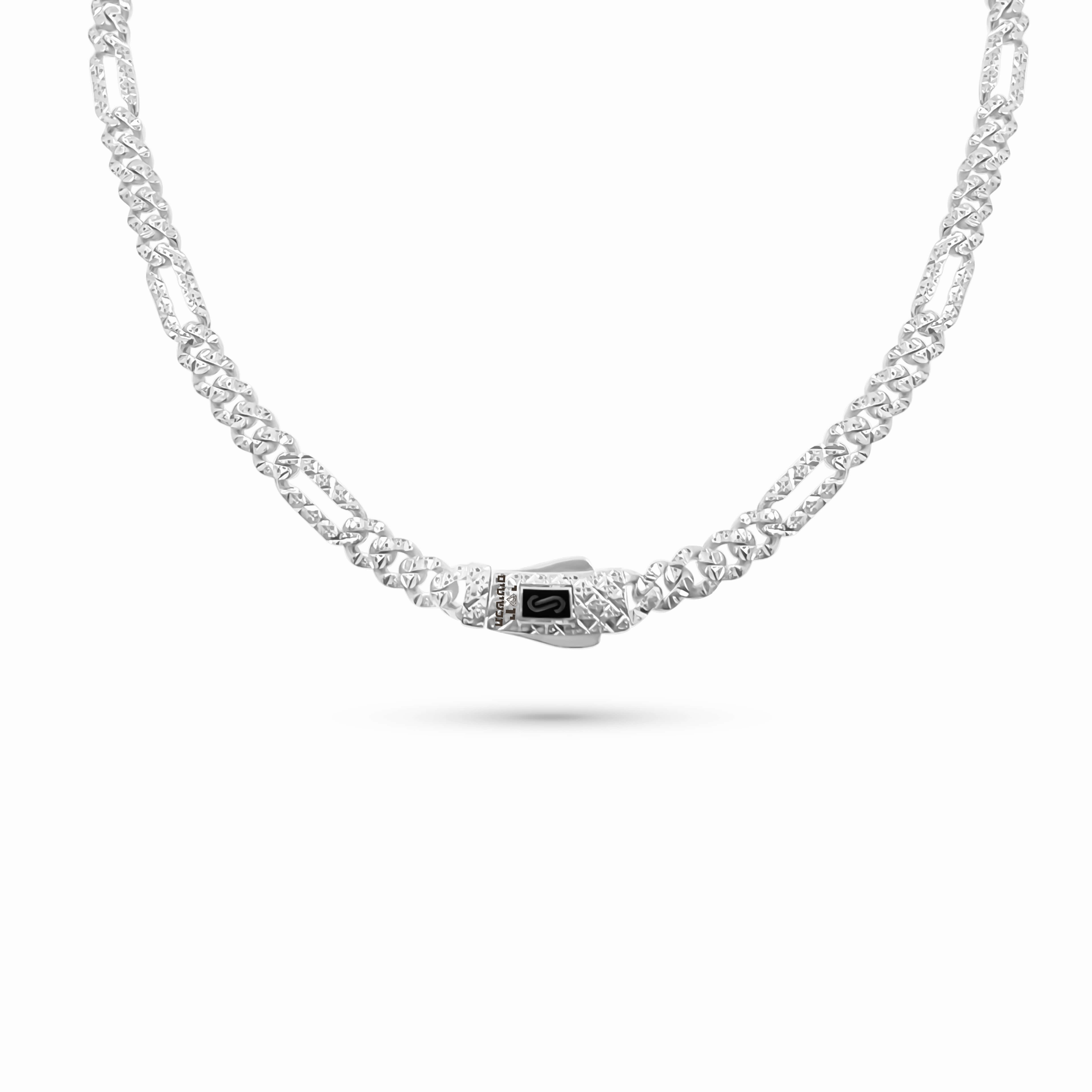 שרשרת חוליות יוקרתית MONACO CHAIN דוגמת פיגארו בזהב 14K צהוב - JN074 שרשרת חוליות יוקרתית MONACO CHAIN דוגמת פיגארו בזהב 14K צהוב - JN074