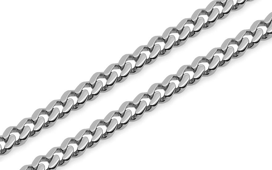 ����� ������ ������� ������� ���� 14K ��� JN083 - MONACO CHAIN
