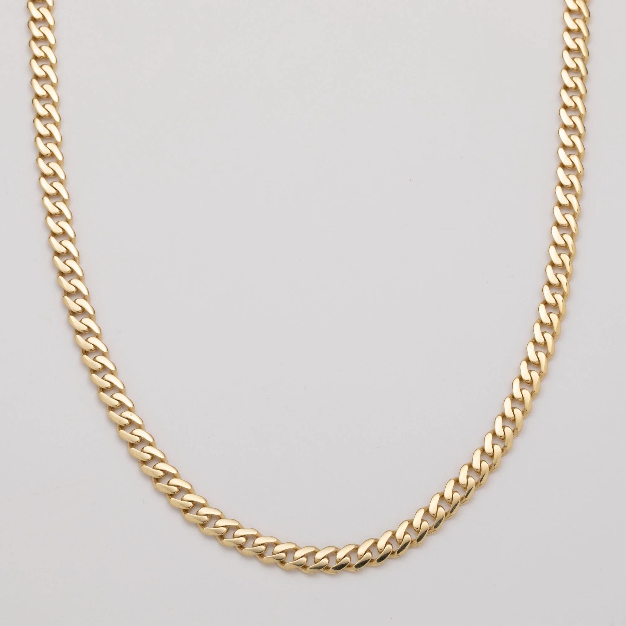 ����� ������ ������� ���� 14K ���� JN088 - MONACO CHAIN