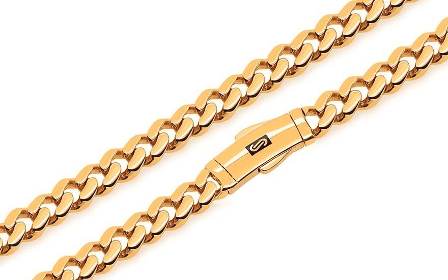 ����� ������ ������� ���� 14K ���� JN088 - MONACO CHAIN