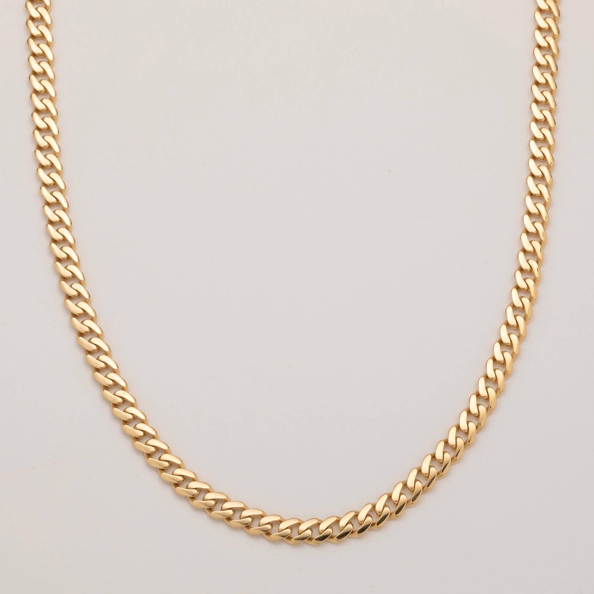 ����� ������ ������� ���� 14K ���� JN088 - MONACO CHAIN