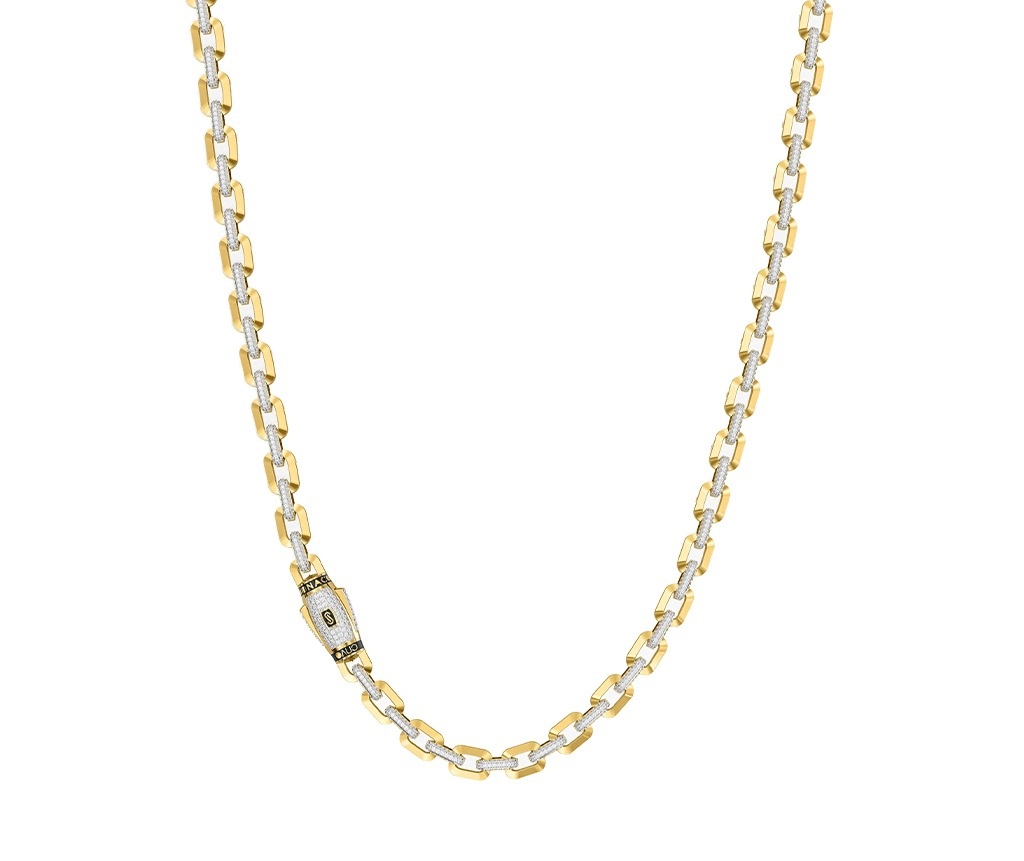 שרשרת חוליות זהב 14K יוקרתית JN048 - MONACO CHAIN שרשרת חוליות זהב 14K יוקרתית JN048 - MONACO CHAIN