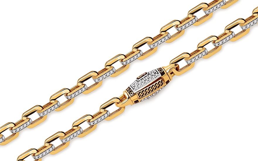 ����� ������ ��� 14K ������� JN049 - MONACO CHAIN