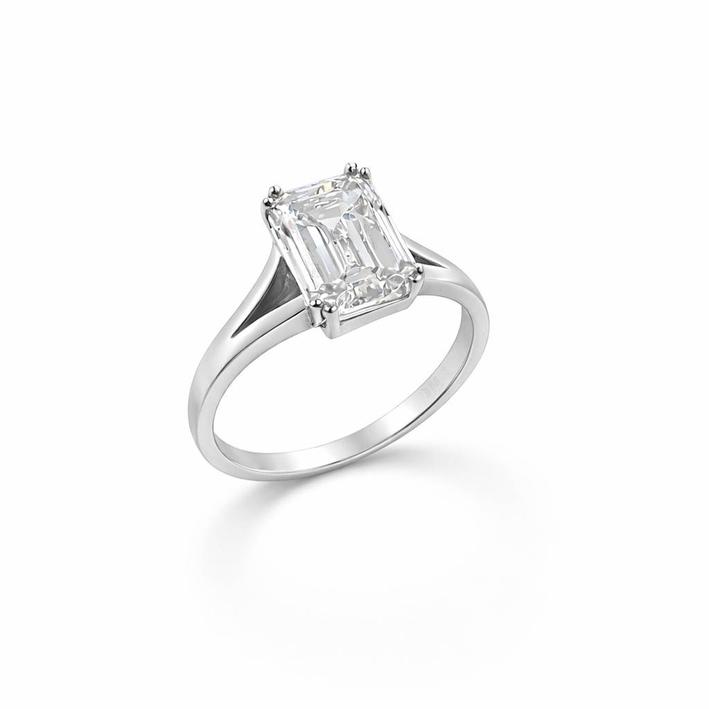 ���� ��� ��� 14K �� ����� ����� 3.05 ���� JR494 - EMERALD CUT