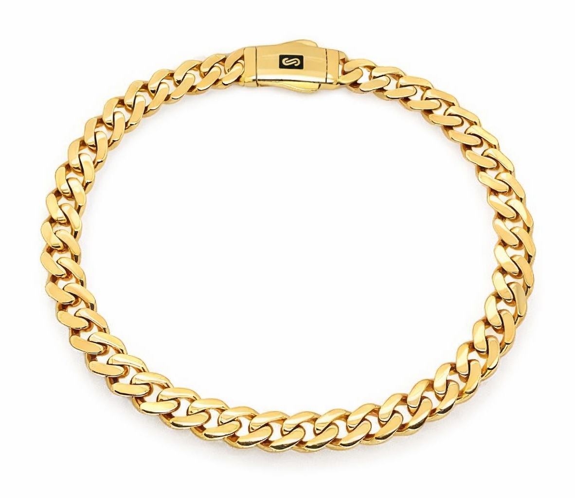 ���� ��� 14K ���� ������ ������� JB421 - MONACO CHAIN