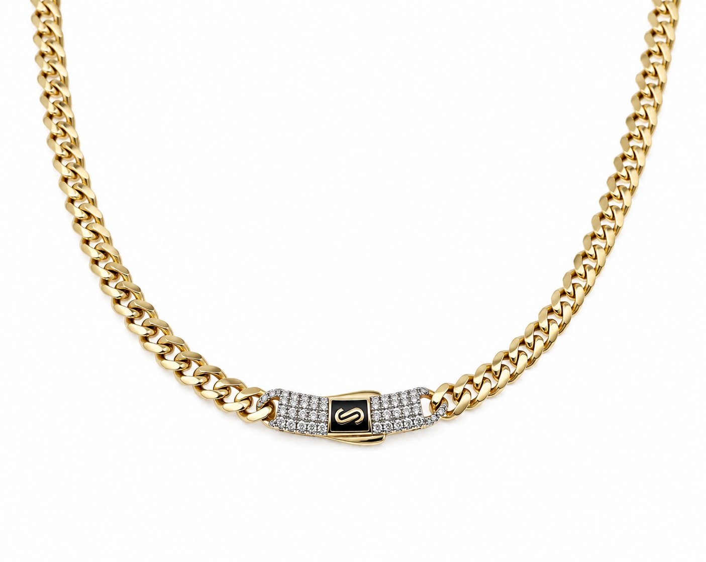 ����� ������ ������� MONACO CHAIN ��� 14K ���� - JN117