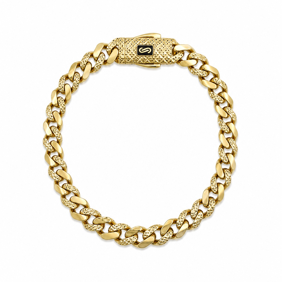 ���� ������ ����� ������ ���� 14K ���� JB460 - MONACO CHAIN