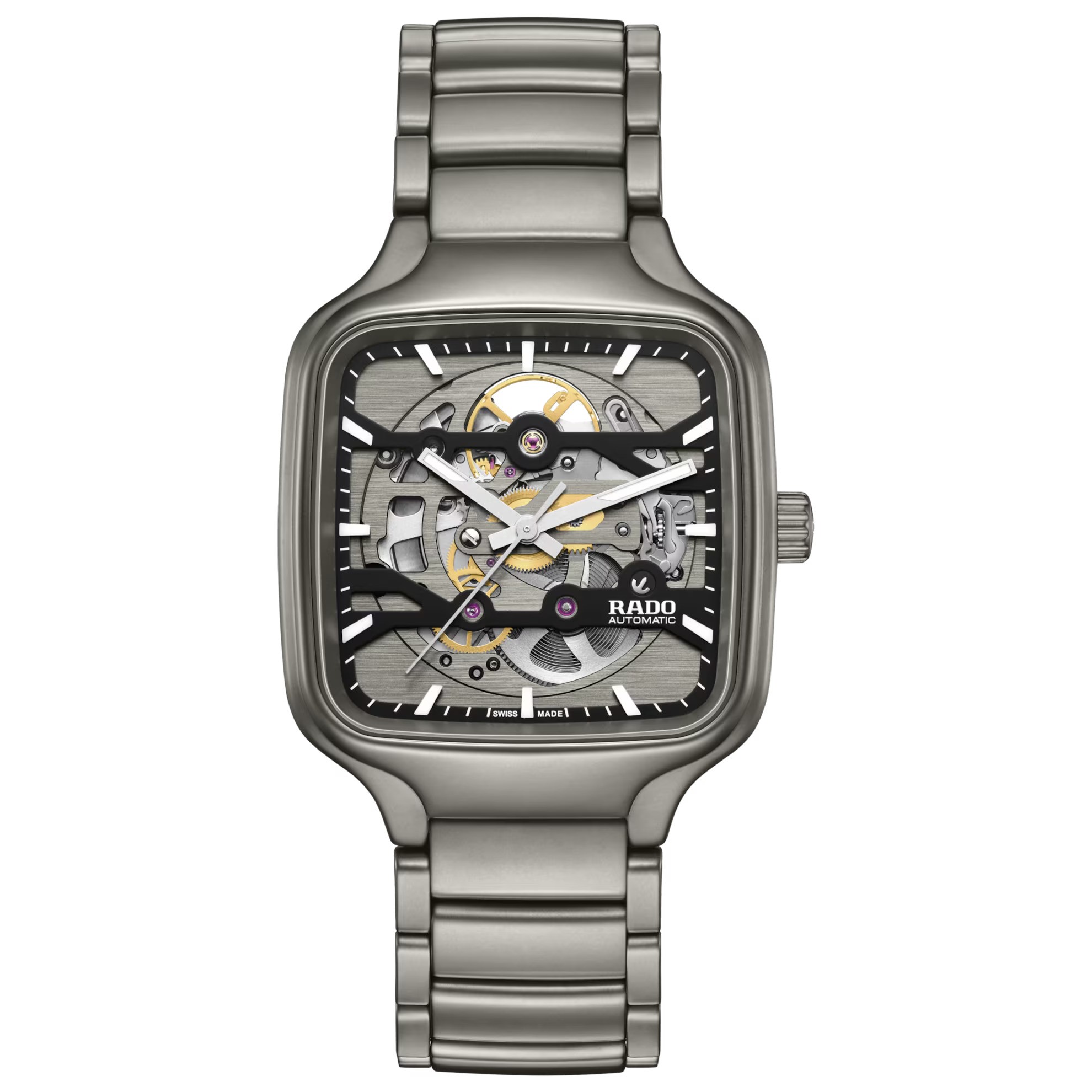���� �� ������� ������� RADO True Square Automatic Skeleton R27196152 / R61963015
