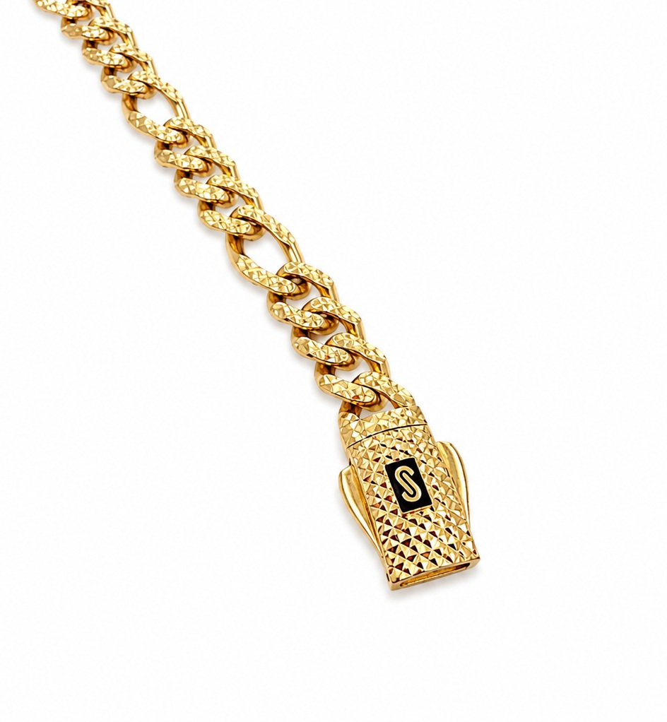 ���� MONACO CHAIN ������ 3/1 ���� ���� 14K - ����� ����� �����