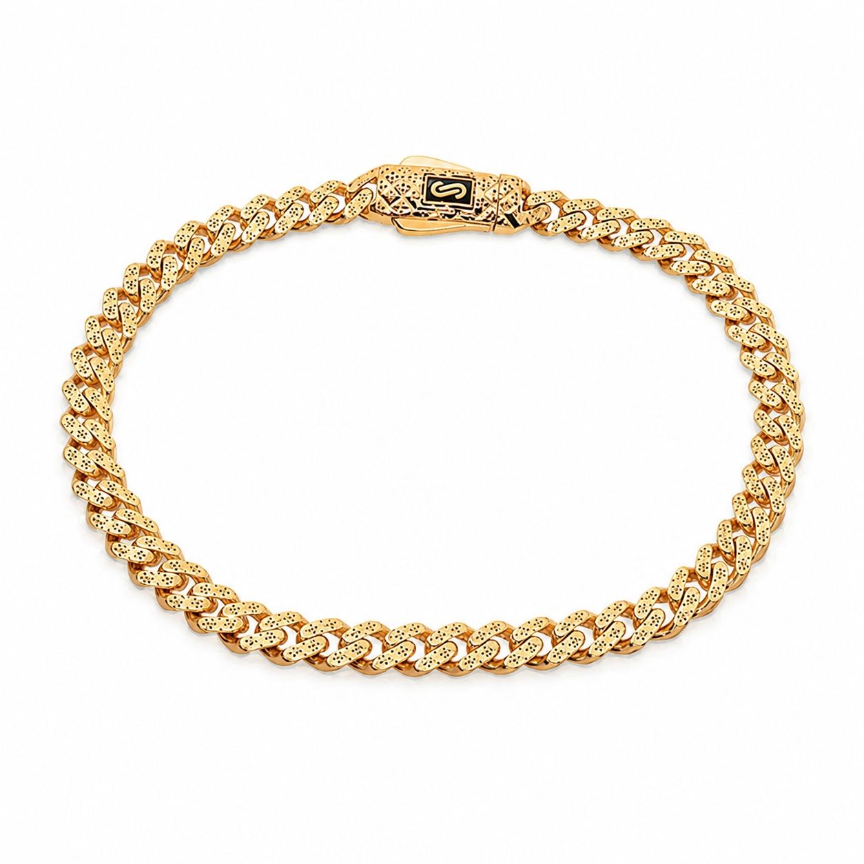 ���� ��� ���� 14K MONACO CHAIN CLASSIC JB480 ������ ����� - ���� 6.5 �"�