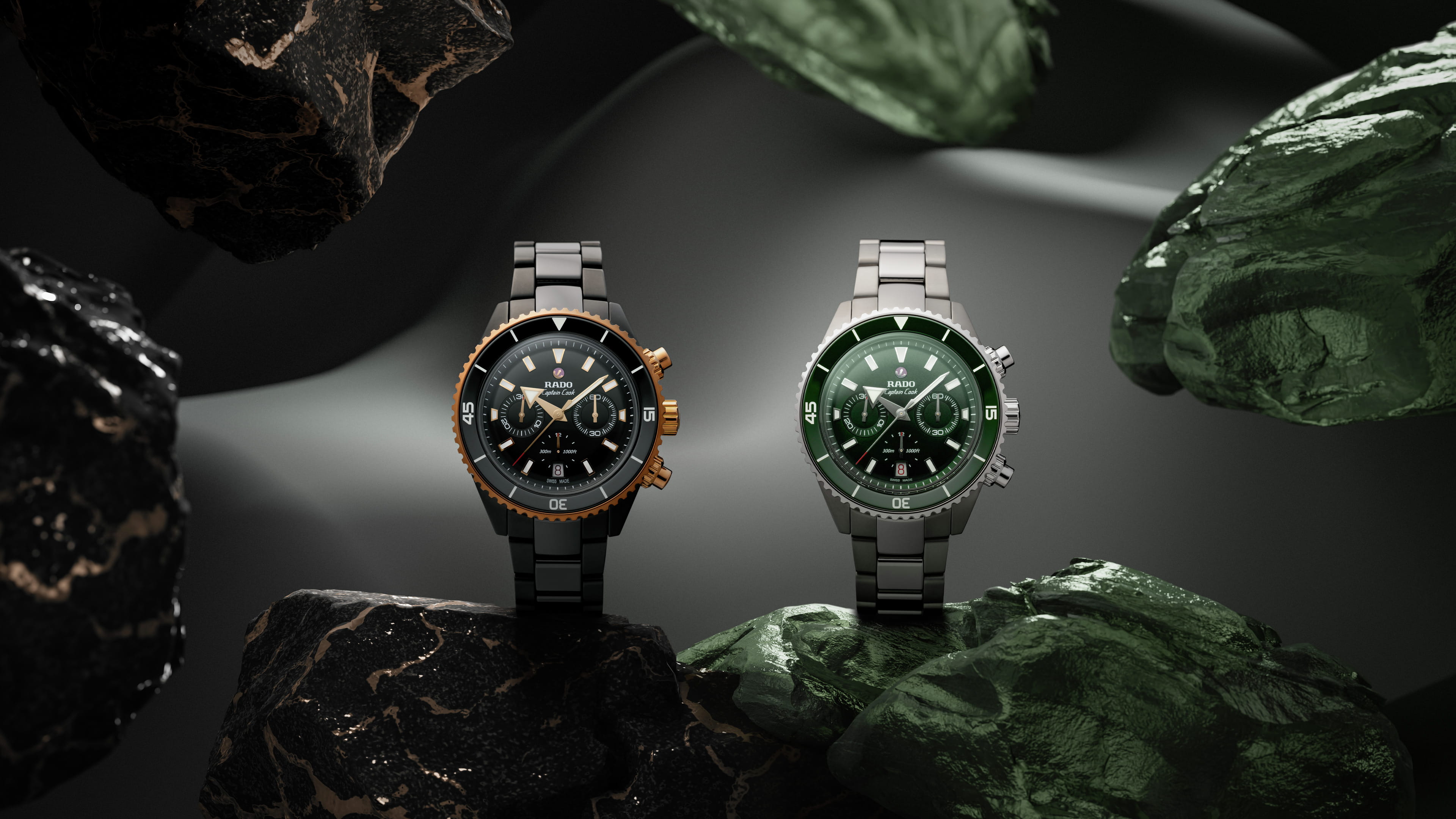 ����� RADO Captain Cook High-Tech Ceramic Chronograph
