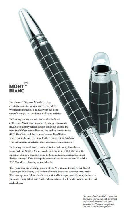Montblanc StarWalker ������� ������ ���� ����� ���� 2003